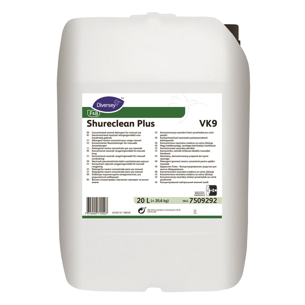 Detergent spumant neutru Shureclean Plus  Diversey  20L